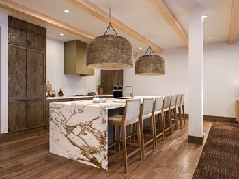 a kitchen w at Lilia, Lilydale, Minnesota